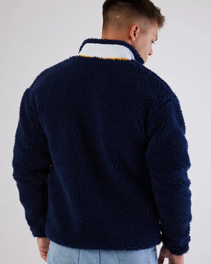 Sherpa Fleece Dark Navy