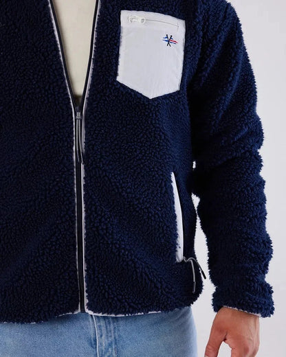 Sherpa Fleece Dark Navy
