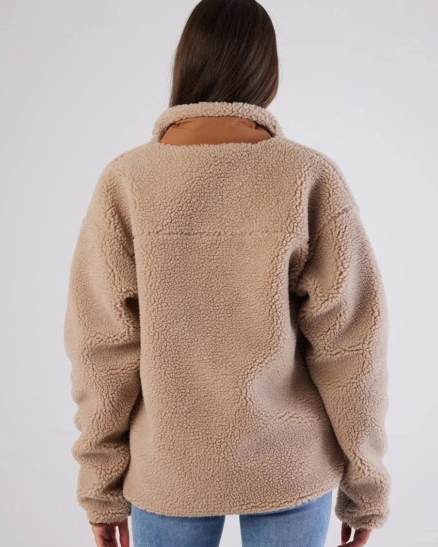 Sherpa Fleece Coffee
