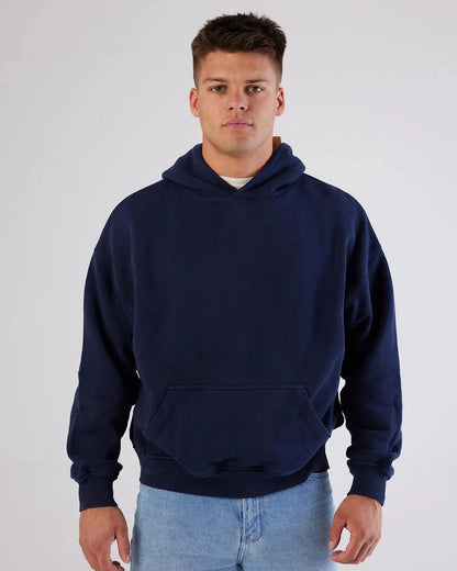 Antibes Heavyweight Hoodie Navy