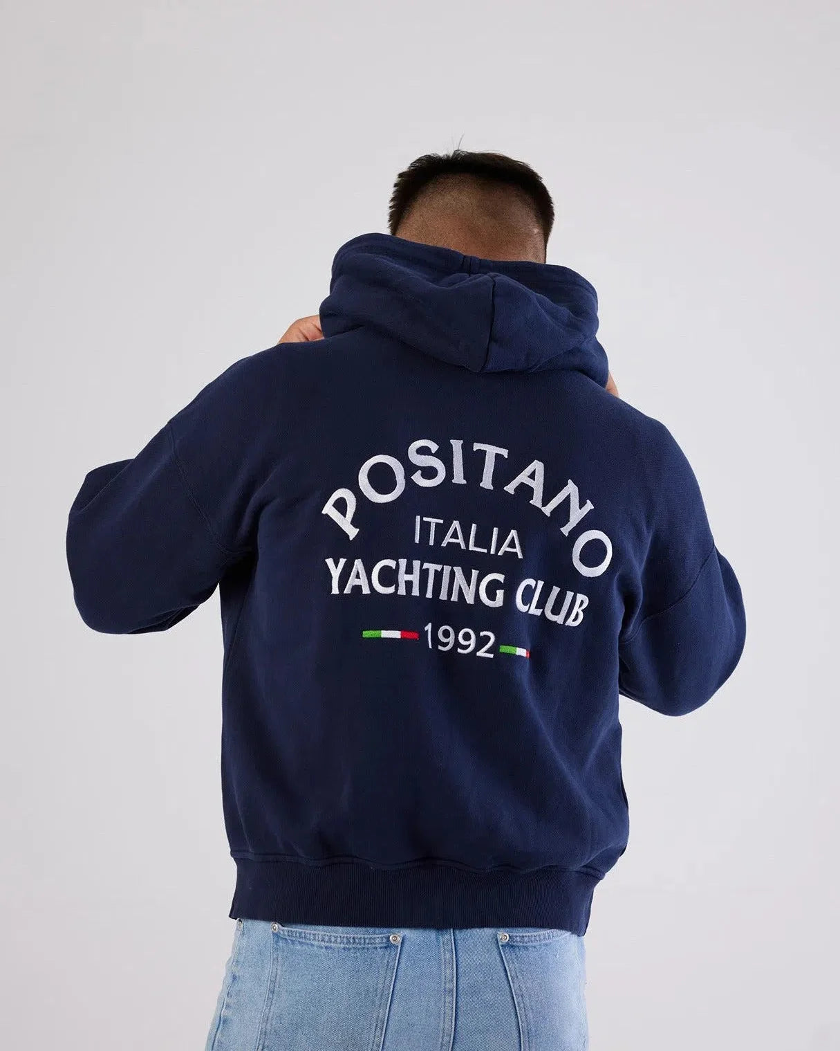 Positano Heavyweight Hoodie Navy