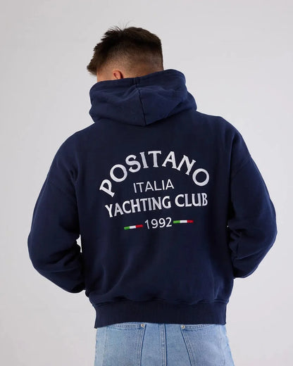 Positano Heavyweight Hoodie Navy