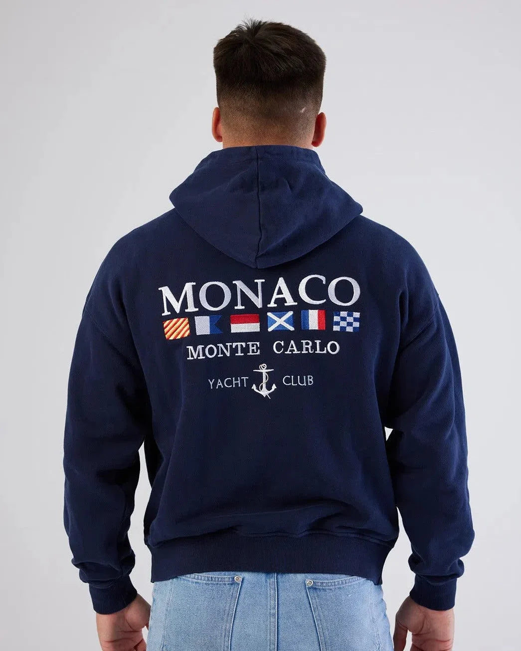 Monaco Heavyweight Hoodie Navy