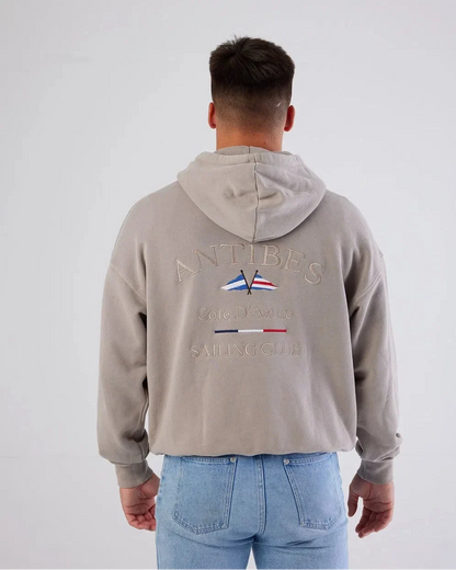 Antibes Heavyweight Hoodie Beige