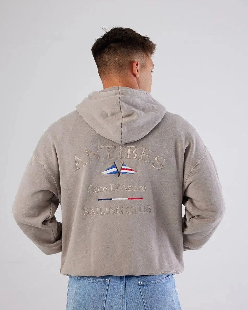 Antibes Heavyweight Hoodie Beige