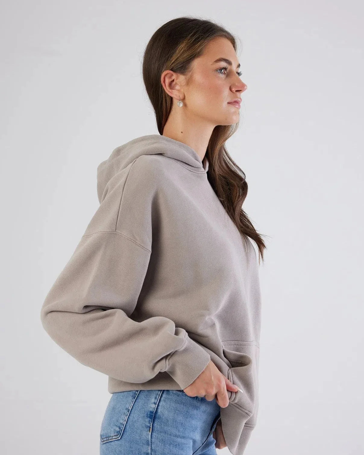 Antibes Heavyweight Hoodie Beige