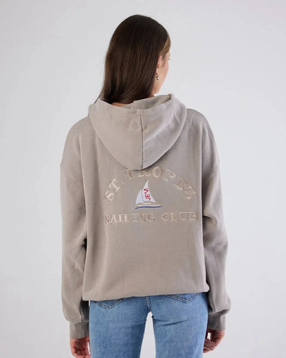 St Tropez Heavyweight Hoodie Beige