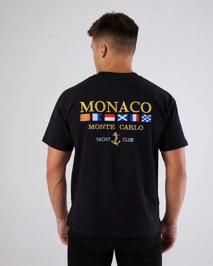 Monaco T-Shirt Black