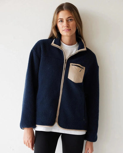 Sherpa Fleece Navy
