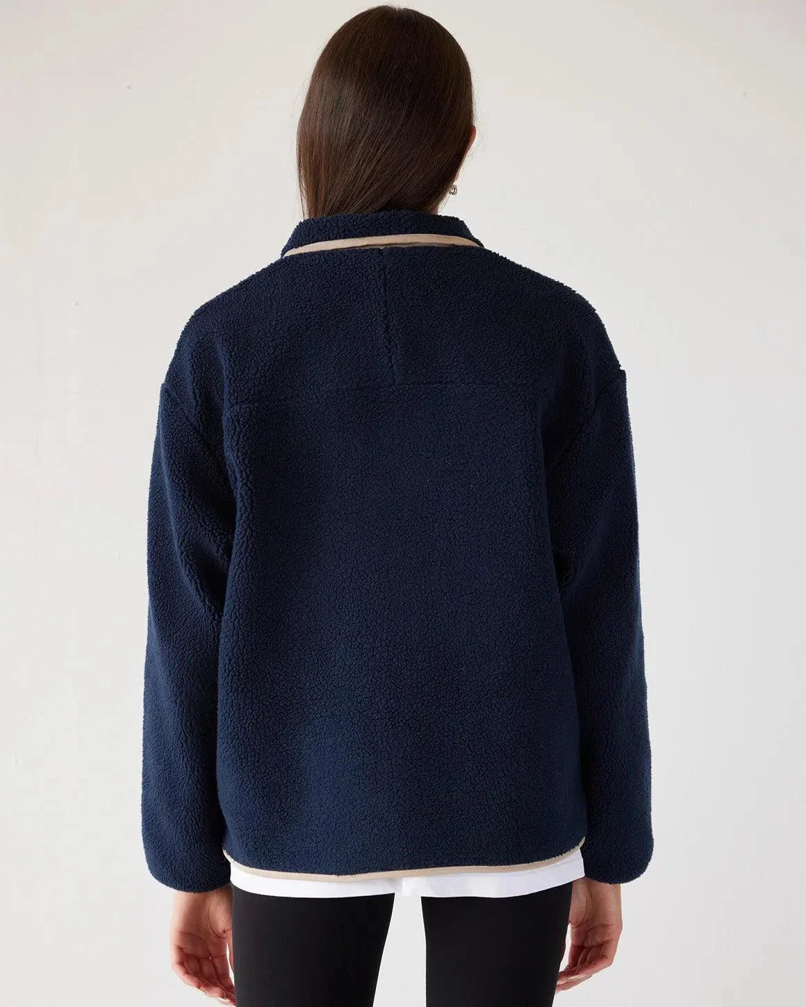 Sherpa Fleece Navy