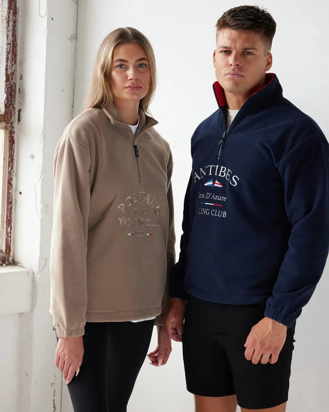 Antibes Fleece Navy
