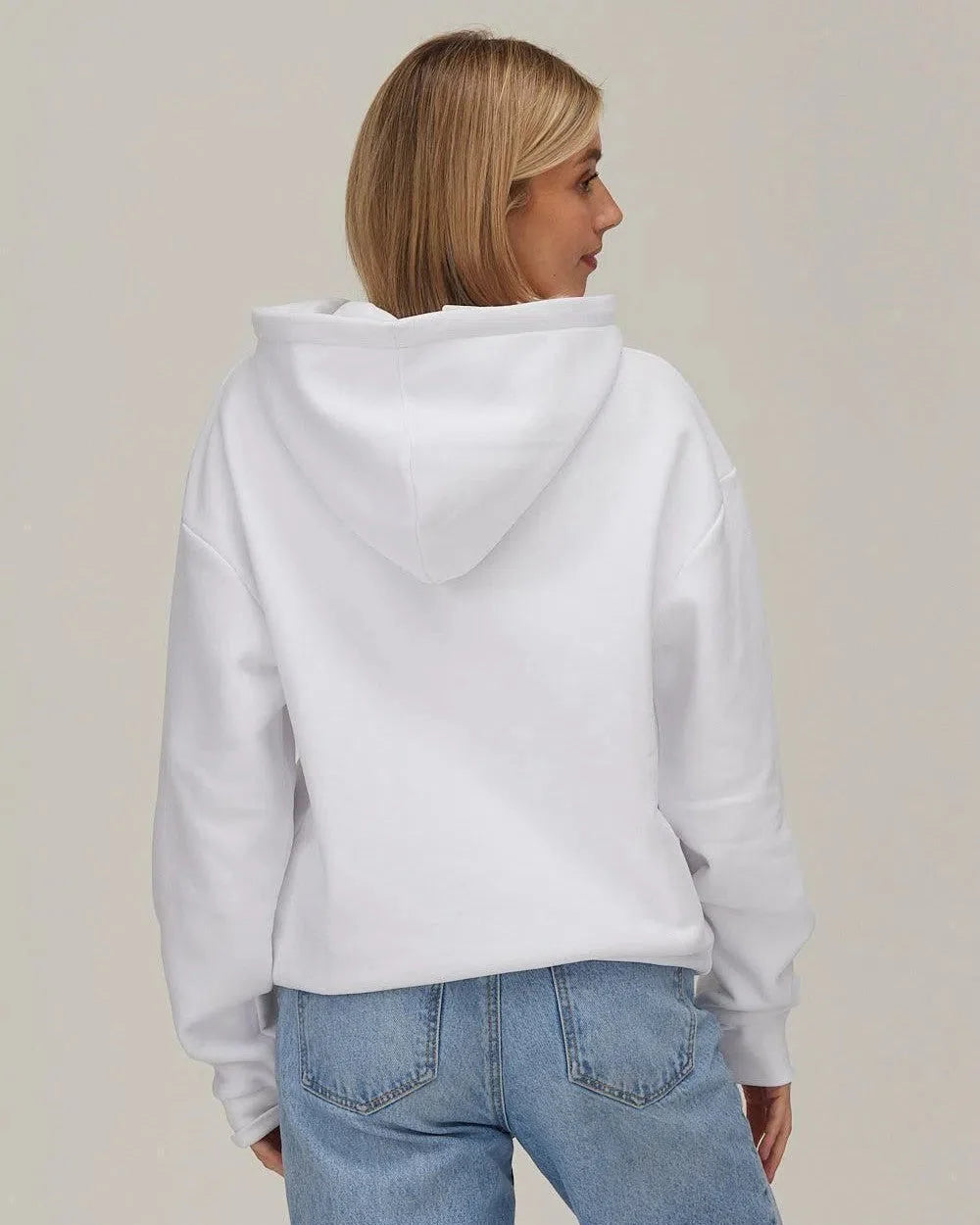 St Tropez Hoodie White