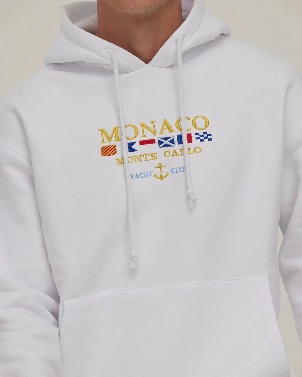 Monaco Hoodie White