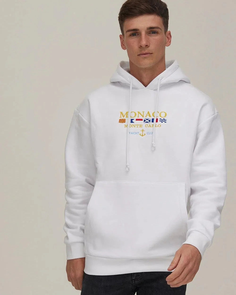 Monaco Hoodie White