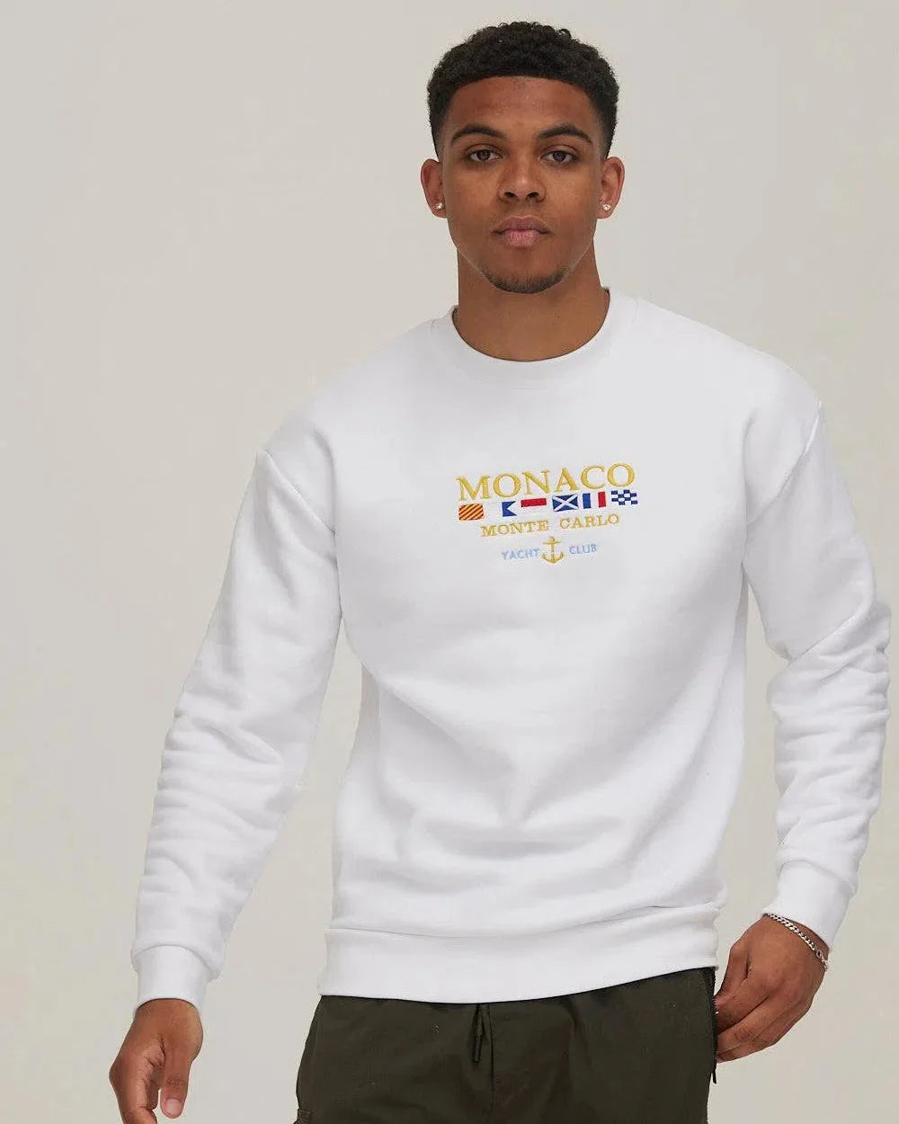 Monaco Sweatshirt White