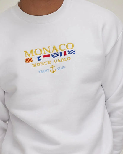 Monaco Sweatshirt White