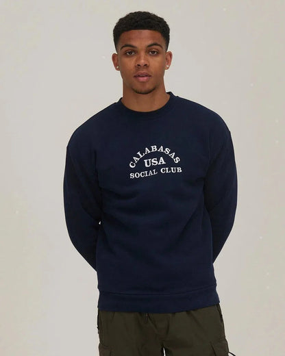 Calabasas Sweatshirt Navy