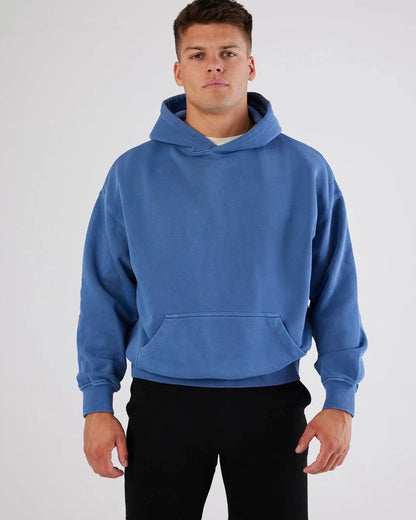 Positano Heavyweight Hoodie Blue