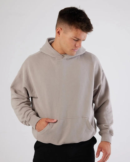 Monaco Heavyweight Hoodie Beige
