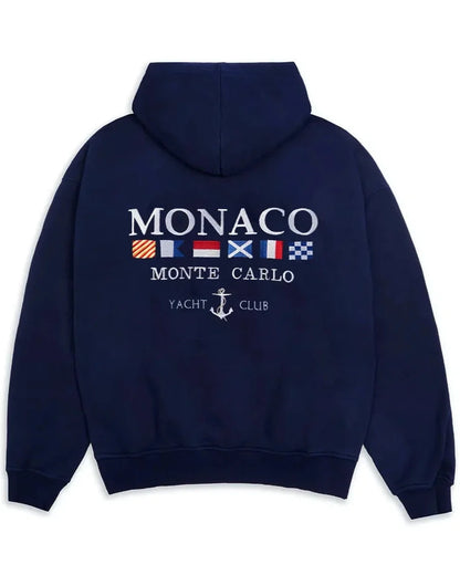 Monaco Heavyweight Hoodie Navy