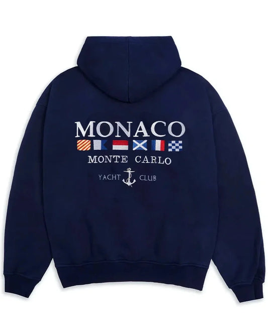 Monaco Heavyweight Hoodie Navy