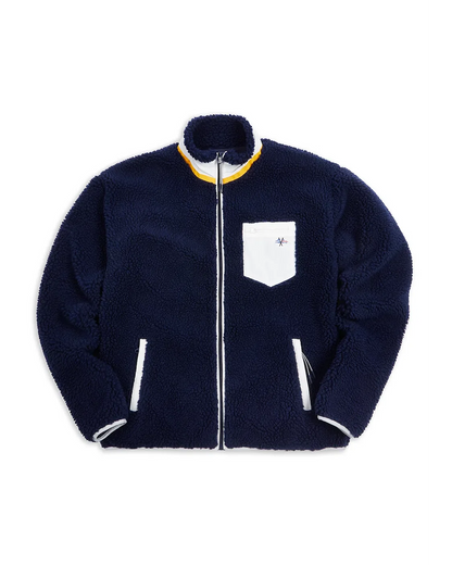 Sherpa Fleece Dark Navy
