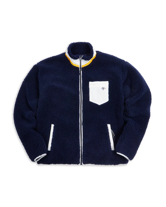 Sherpa Fleece Dark Navy