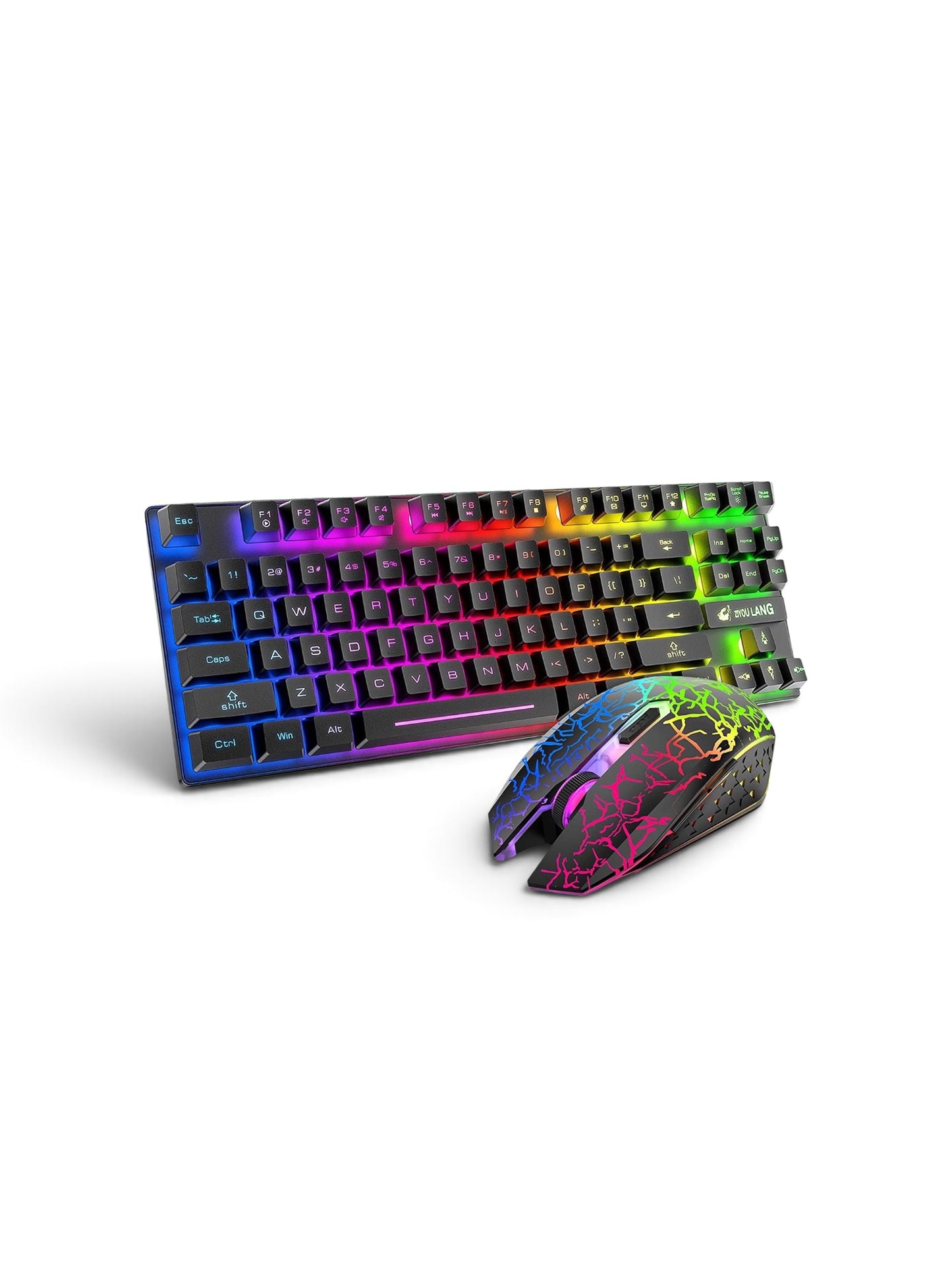 ALM T87 Wireless Gaming Keyboard & Mouse Combo