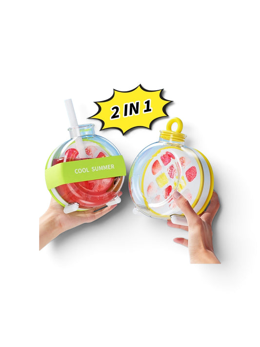 2 In1 Ice Tray And Water Bottle