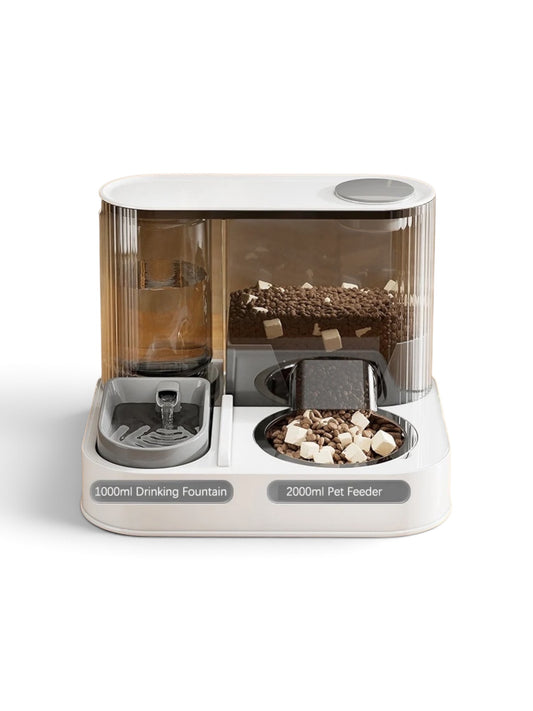ALM 2-in-1 Automatic Pet Feeder & Water Dispenser