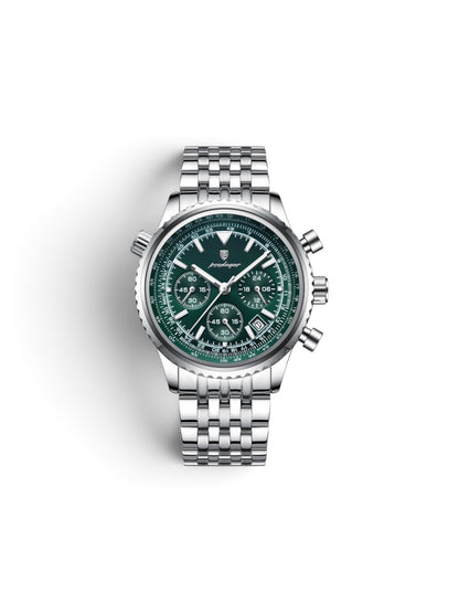 Men’s Classic Leather Multi-Function Quartz Watch