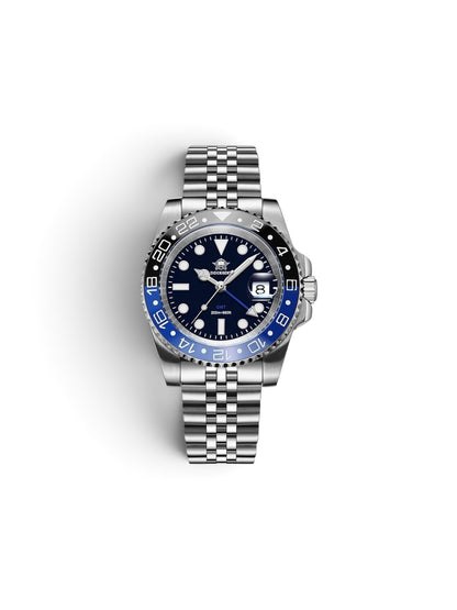 Men’s Two-Tone Bezel Business Quartz Watch
