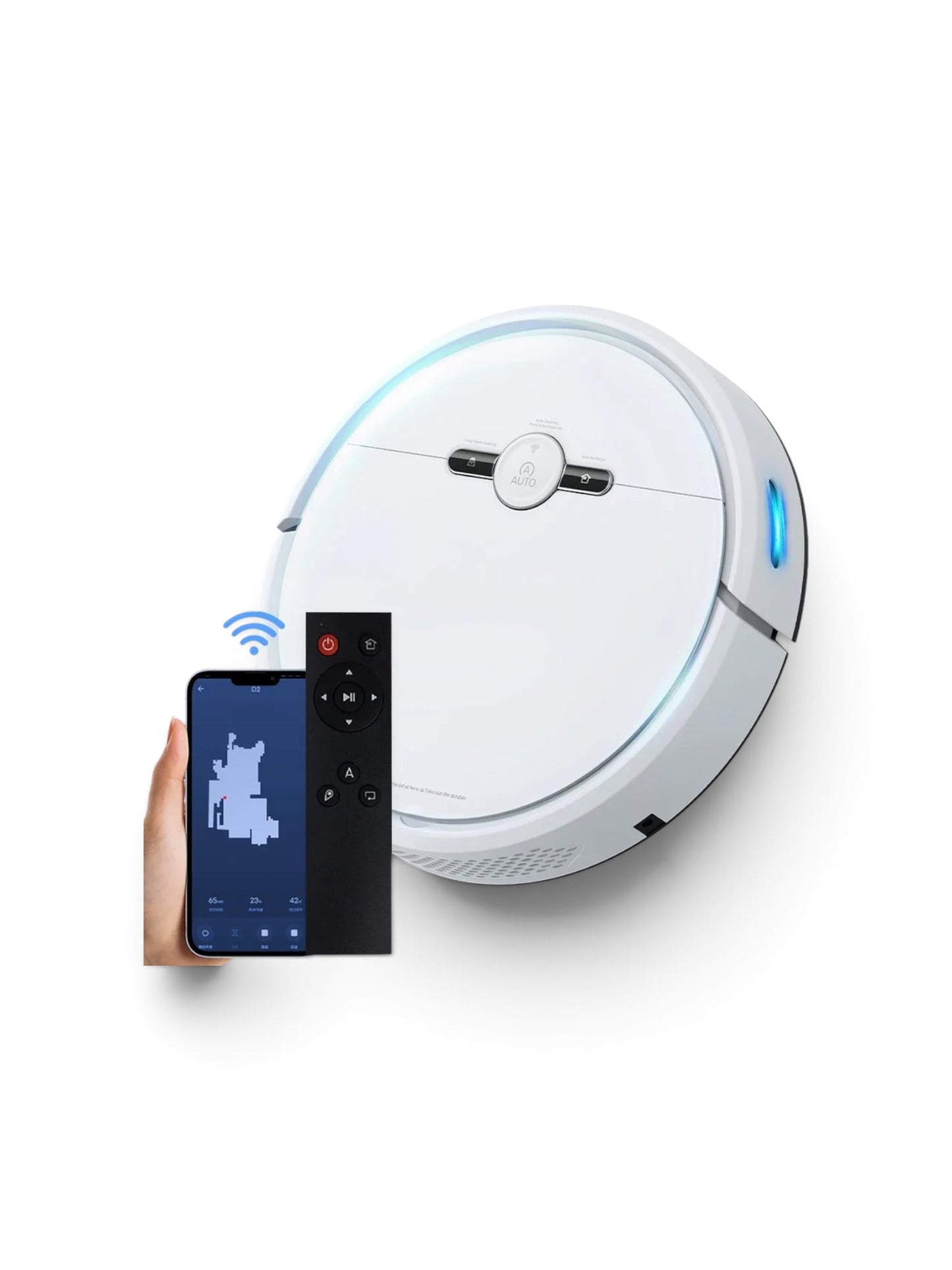 WiFi Alexa Voice Control Robotic Vacuum Cleaner