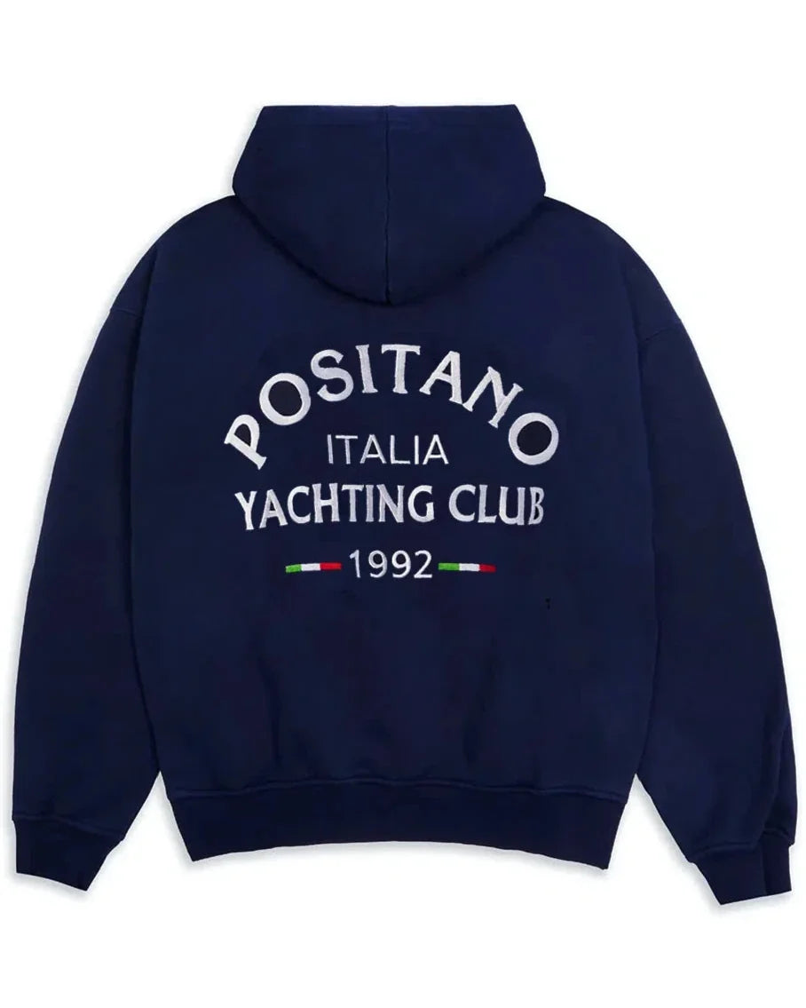 Positano Heavyweight Hoodie Navy