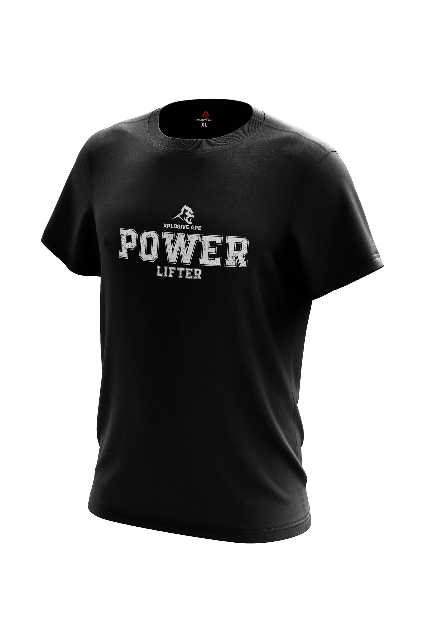XAPE Power Lifter V1 Tee - Black