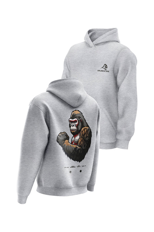 XAPE Powerhouse V3 Hoodie - Heather Grey