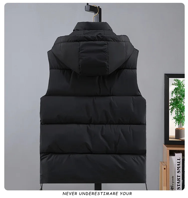 Men’s Hooded Padded Gilet