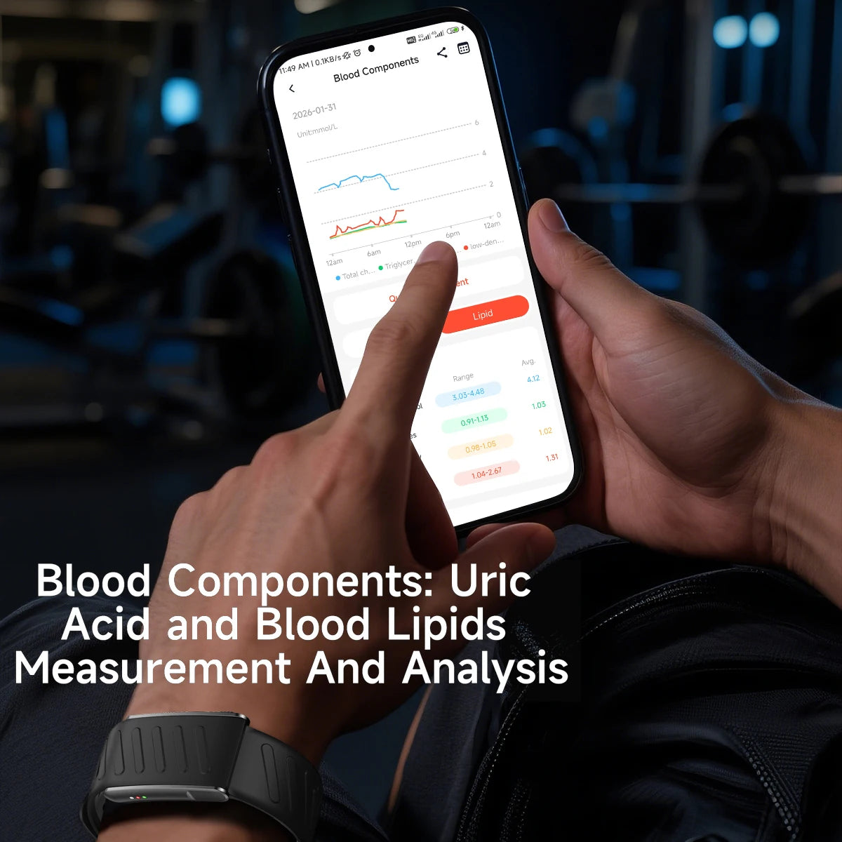 VWAR Loop Life Screenless Fitness & Health Tracker