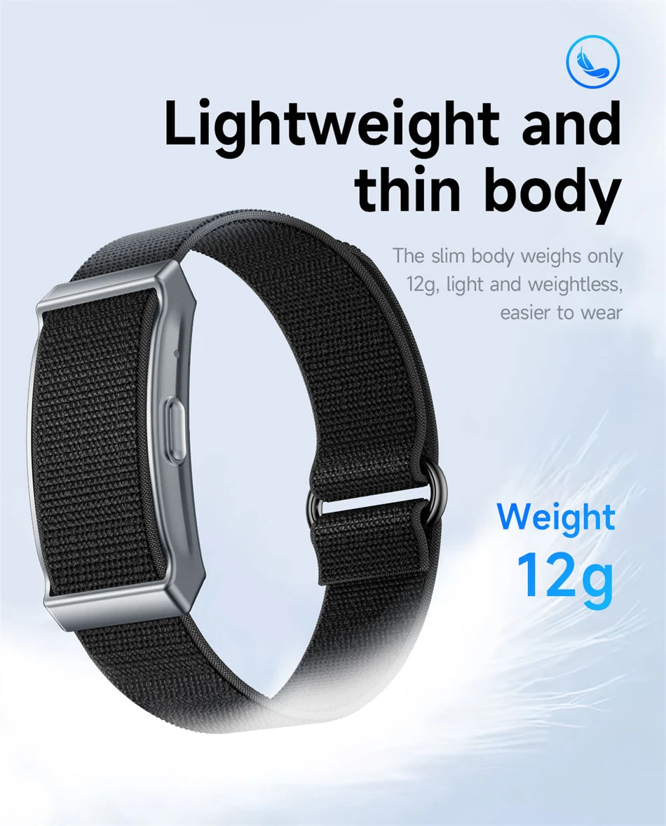 BOXUXING Screen-Free Fitness & Health Tracking Smart Wristband