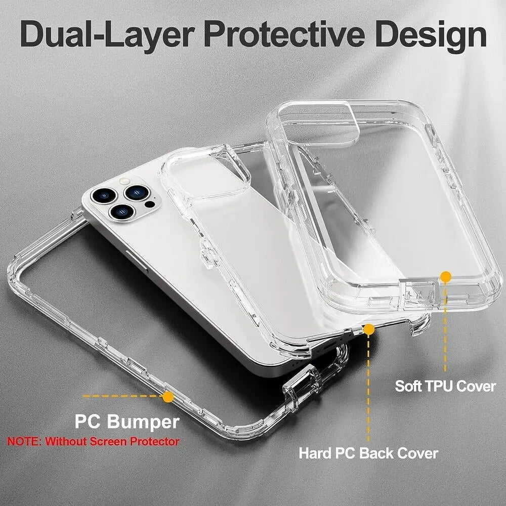 3-in-1 Heavy Duty Rugged iPhone Case