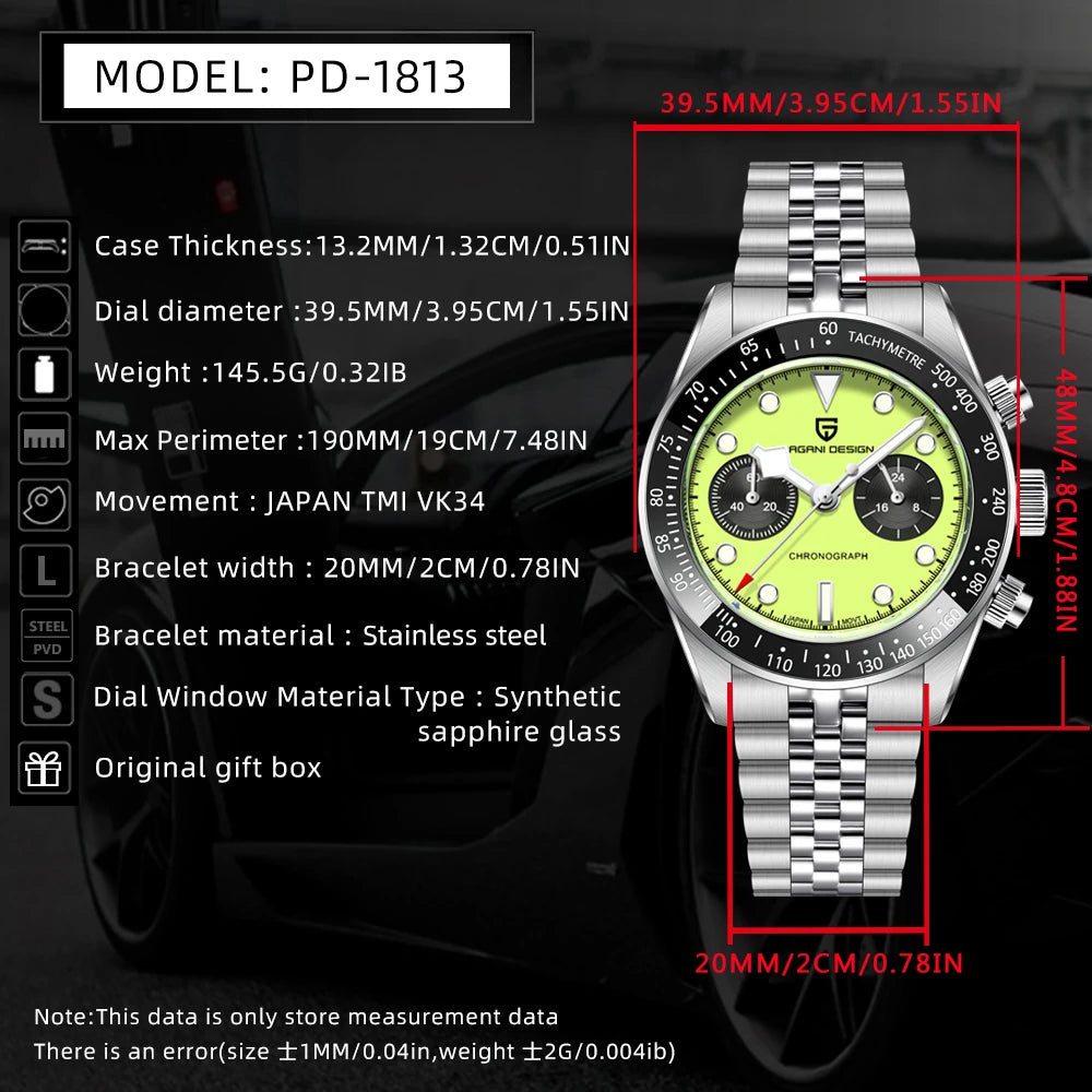 Men’s PAGANI Design Panda Watch