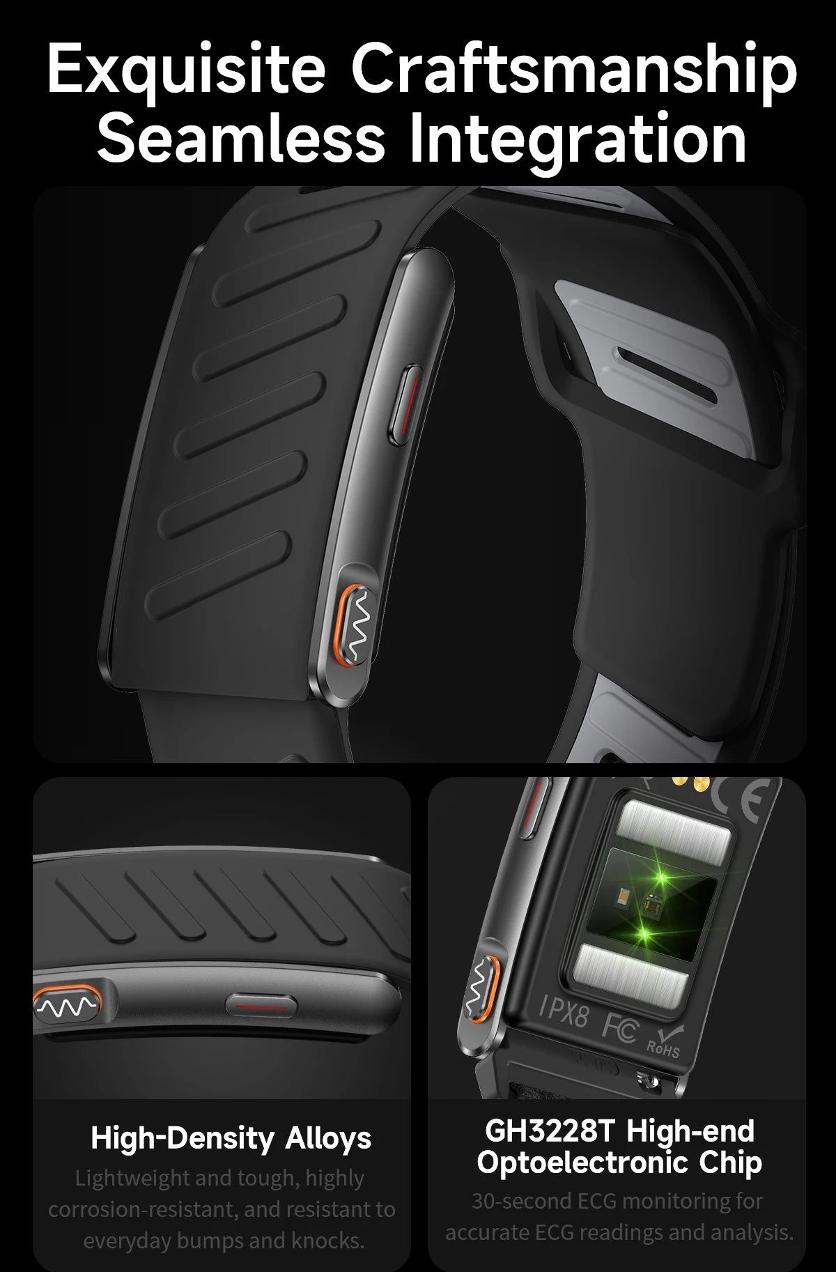VWAR Loop Life Screenless Fitness & Health Tracker