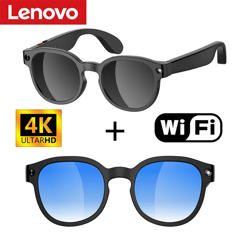 Lenovo F06 AI Smart Glasses – 4K Camera, AI Translation & Bluetooth