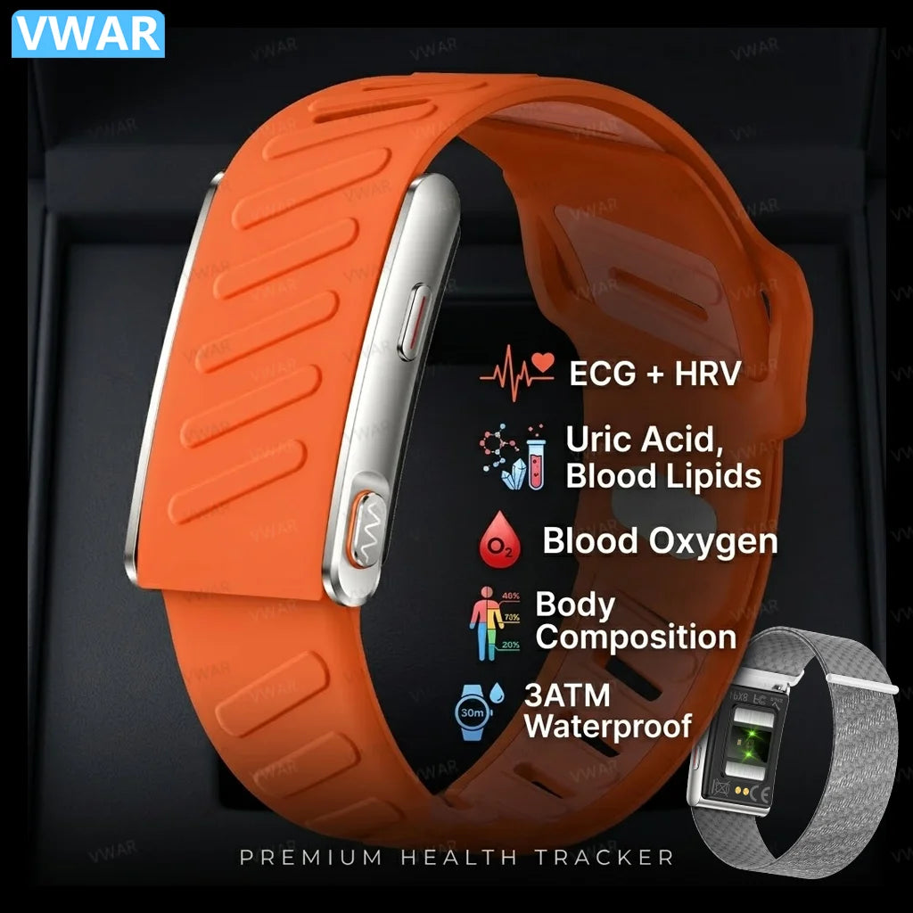 VWAR Loop Life Screenless Fitness & Health Tracker