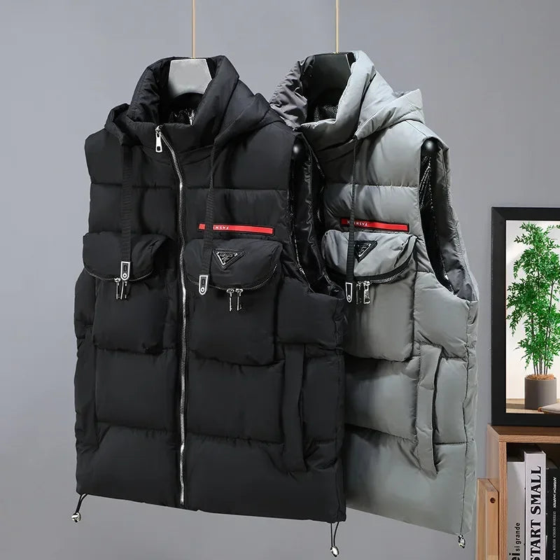 Men’s Hooded Padded Gilet