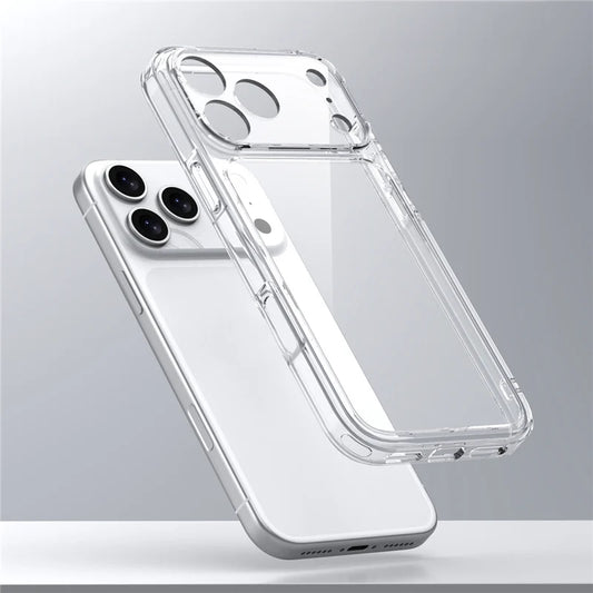 Luxury Crystal Clear Shockproof iPhone Case