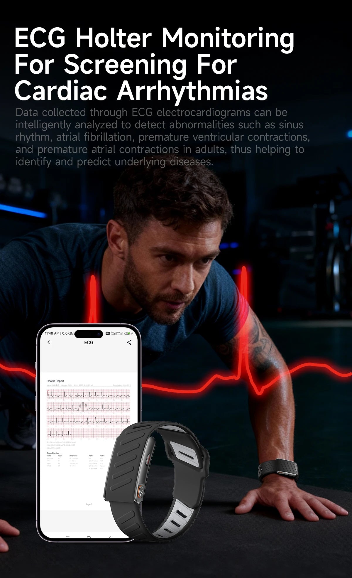 VWAR Loop Life Screenless Fitness & Health Tracker