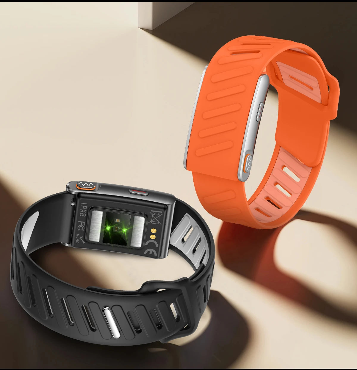 GUHUAVMI KR96 Pro Screenless Health & Fitness Tracker