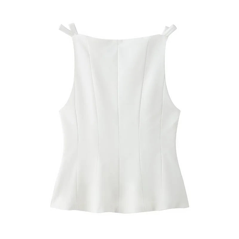MUJER Women’s Bow Detail Off-Shoulder Top
