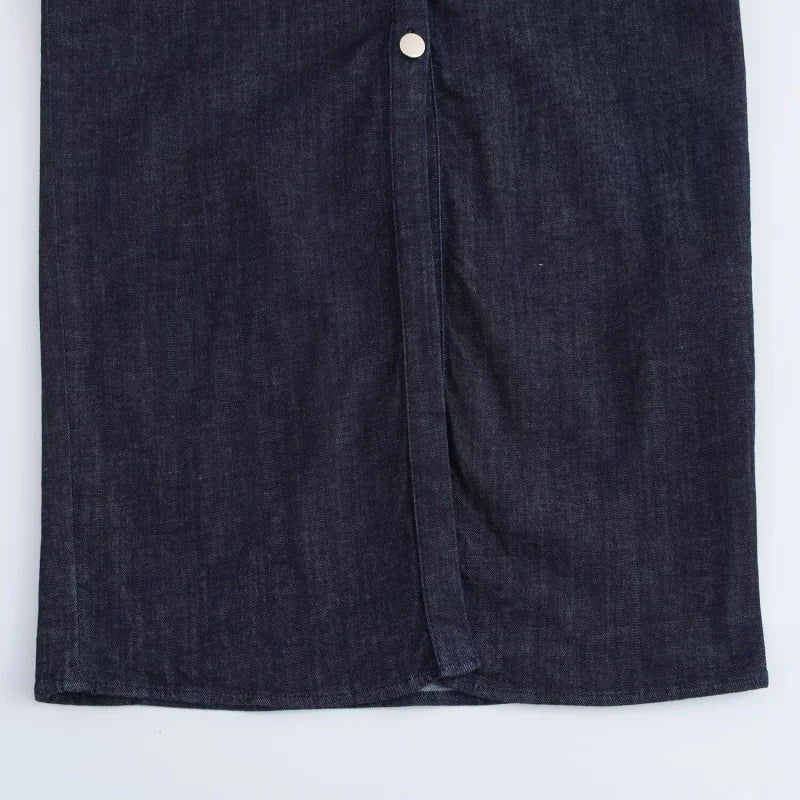 ETJ 1975 Series Women’s Denim Midi Dress